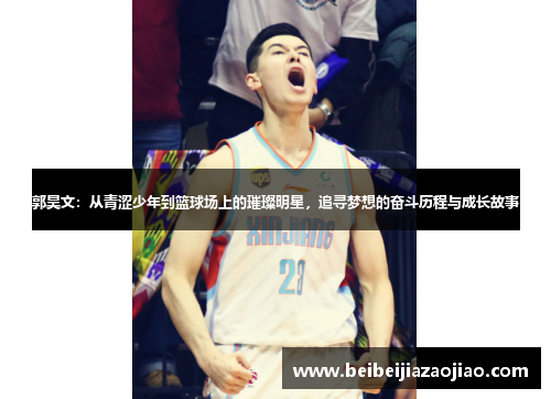 郭昊文：从青涩少年到篮球场上的璀璨明星，追寻梦想的奋斗历程与成长故事